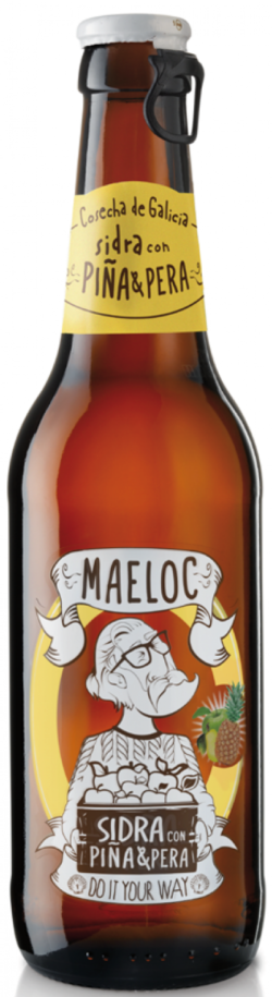 Maeloc Sidre - Pineapple - Pear flavoured Cider