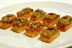 Sausagemeat and Cranberry Tartlets