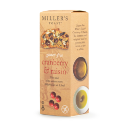 Miller's Toast Gluten-Free Cranberry & Raisin