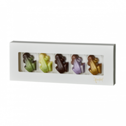 Xocolatl Tipsy Frogs cocktail-filled chocolate frogs 80g – part of Lunya's Christmas 2026 range