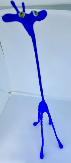 Medium Blue Giraffe