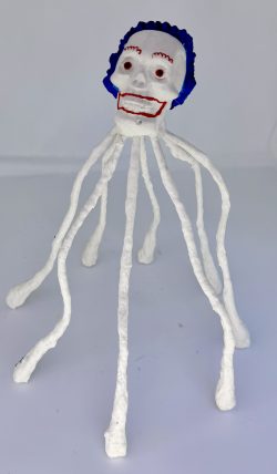 Medium Blue Hatted Spider