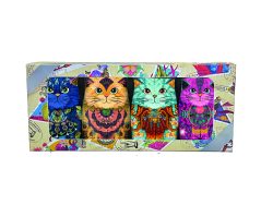 Kittens Tins Gift Box of Chocolate Truffles.   4 x 144g