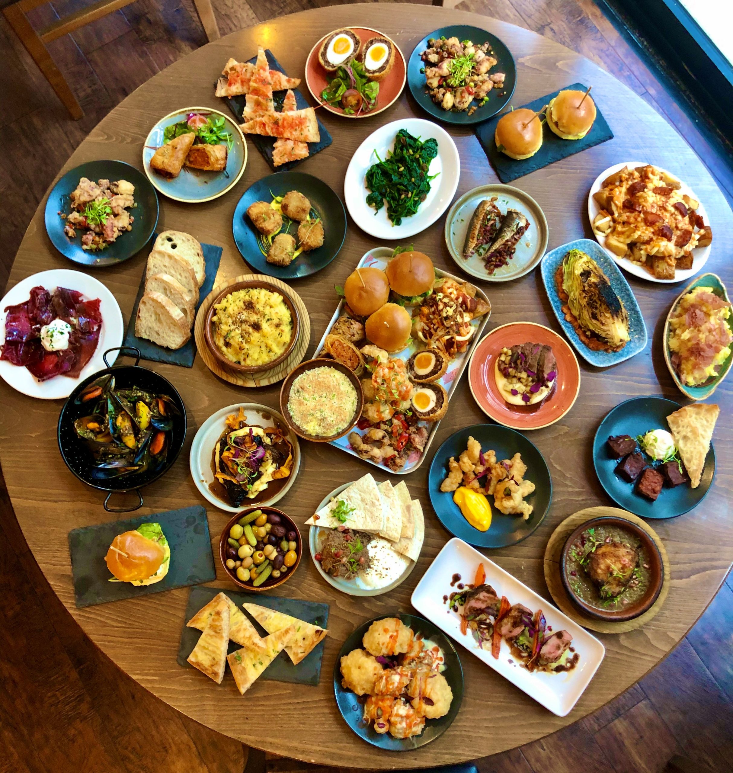 Tapas lunch