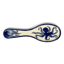 Blue Octopus Spoon Rest