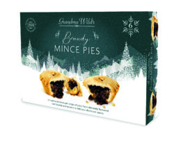 Luxury Deep Filled Brandy Mince Pies Pack of 6 – part of Lunya's Christmas 2026 range