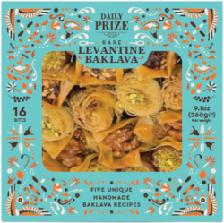 Kolionasios Levantine baklava 260g – part of Lunya's Christmas 2026 range