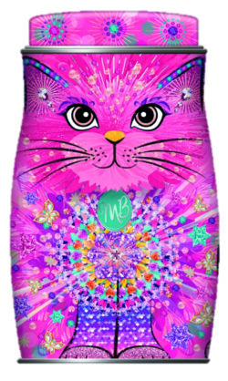 Shimmering Starlet Cat Tin – part of Lunya's Christmas 2026 range