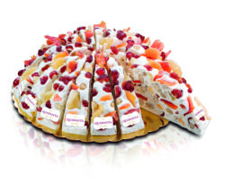 Quaranta tropical fruit slice nougat