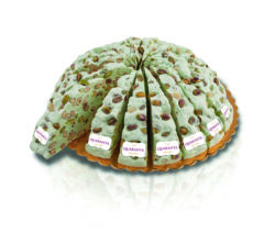 Quaranta Pistachio Soft Nougat Cake – part of Lunya's Christmas 2026 range
