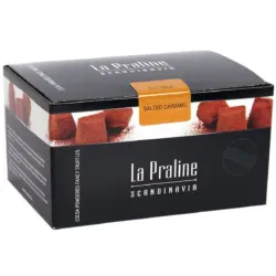 La Praline Salted Caramel Truffles 200g box – part of Lunya's Christmas 2026 range